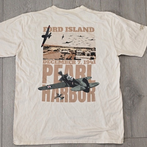 Other - Pearl Harbor Aviation Museum T Shirt Mens Large Hawaii Graphic Tee WWII